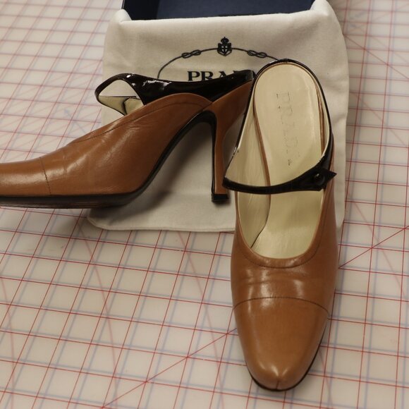 Prada Leather Mules - Picture 4 of 8